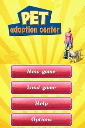 Pet Adoption Center (USA) (En,Fr,De,Nl) screen shot title